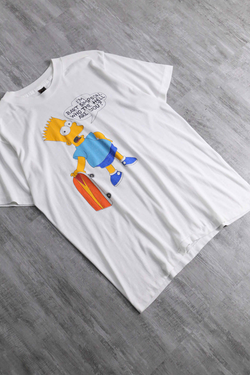 "The Simpsons" 90s Bart Simpson print tee