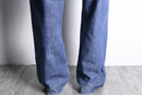 2000's fade wide buggy cotton denim pants