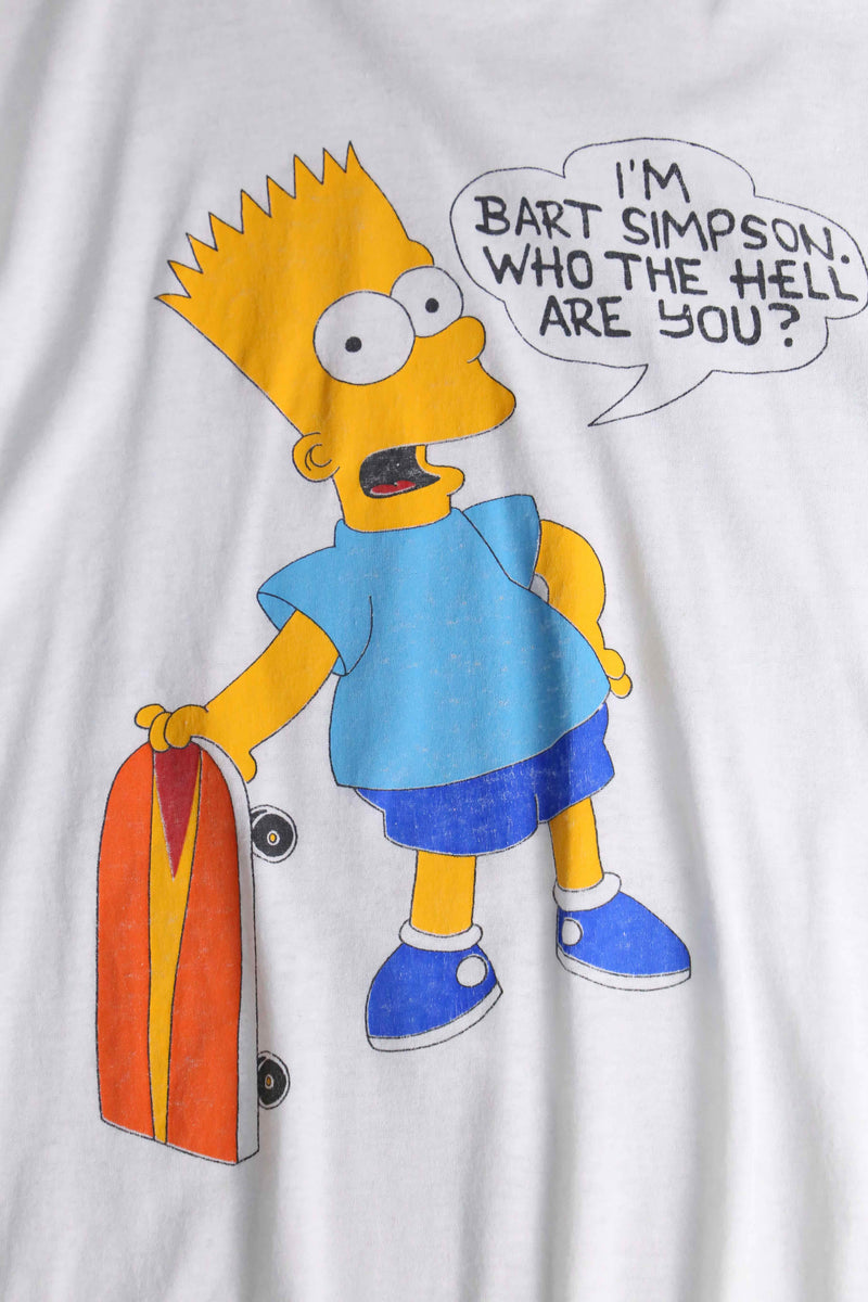 "The Simpsons" 90s Bart Simpson print tee