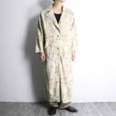“Wrangler” flower pattern long coat