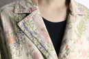 “Wrangler” flower pattern long coat