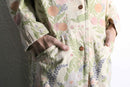 “Wrangler” flower pattern long coat