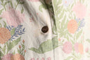 “Wrangler” flower pattern long coat