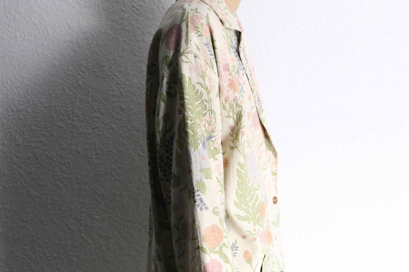 “Wrangler” flower pattern long coat