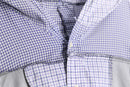 "Re:make" random check shirt hoodie