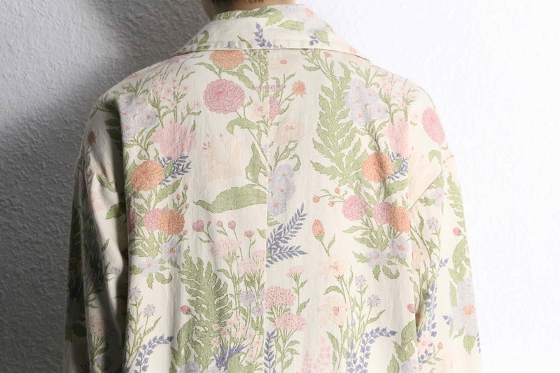 “Wrangler” flower pattern long coat