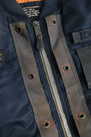 “SCHOTT” front design MA-1 jacket