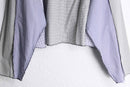 "Re:make" random check shirt hoodie