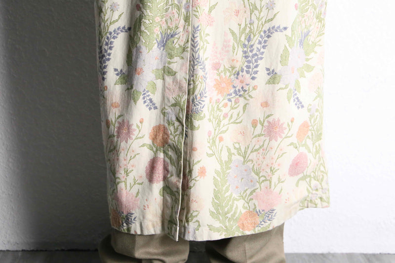 “Wrangler” flower pattern long coat