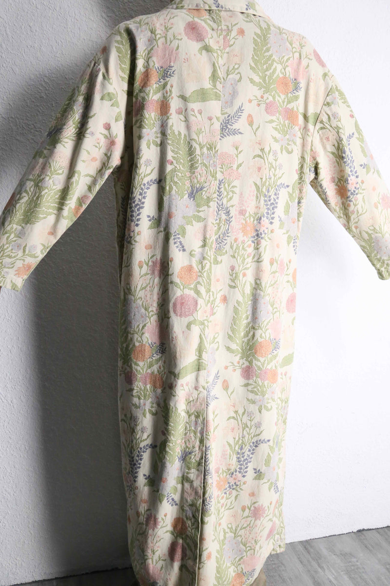 “Wrangler” flower pattern long coat