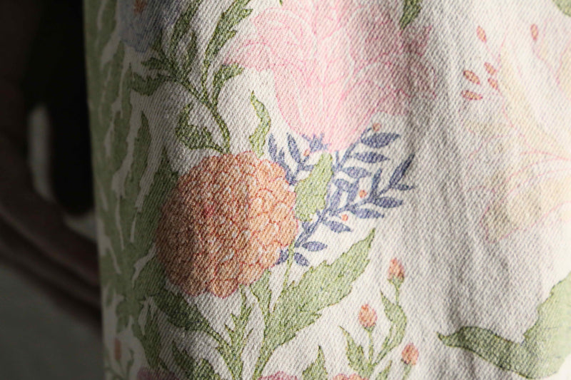 “Wrangler” flower pattern long coat