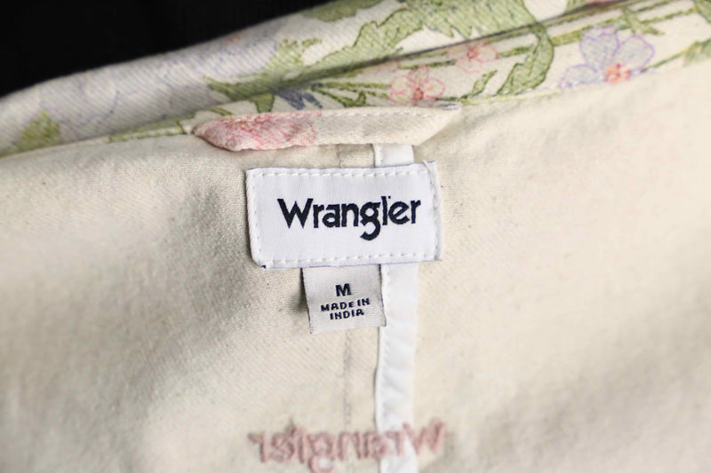 “Wrangler” flower pattern long coat