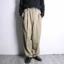 1990's "PERRY ELLIS"two-tuck beige slacks