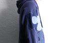 "Re:make" flower patch zip hoodie