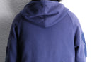 "Re:make" flower patch zip hoodie