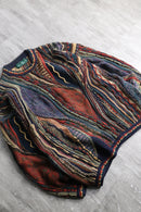 “TUNDRA” warm color 3D design knit