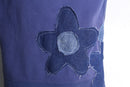 "Re:make" flower patch zip hoodie