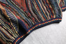 “TUNDRA” warm color 3D design knit