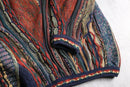 “TUNDRA” warm color 3D design knit