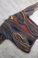 “TUNDRA” warm color 3D design knit