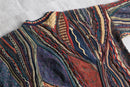 “TUNDRA” warm color 3D design knit