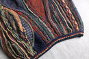 “TUNDRA” warm color 3D design knit