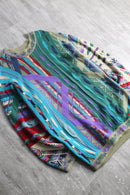 "COOGI" geometric knitting 3Ddesign knit