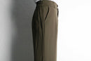 olive color wide easy slacks
