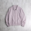 check pattern zip-up jacket