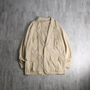 late 1980-90s Yevs Saint Laurent mens wear cotton bush jacket
