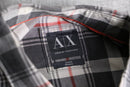 “ARMANI EXCHANGE” tartan check B.D shirt