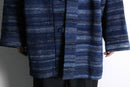 blue gradation heavy “半纏” jacket