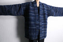 blue gradation heavy “半纏” jacket