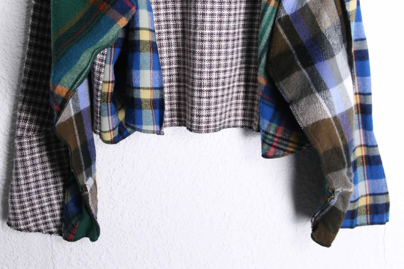 "Re:make" docking check shirt hoodie