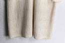geometric stitch design zip coat
