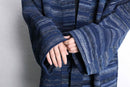 blue gradation heavy “半纏” jacket