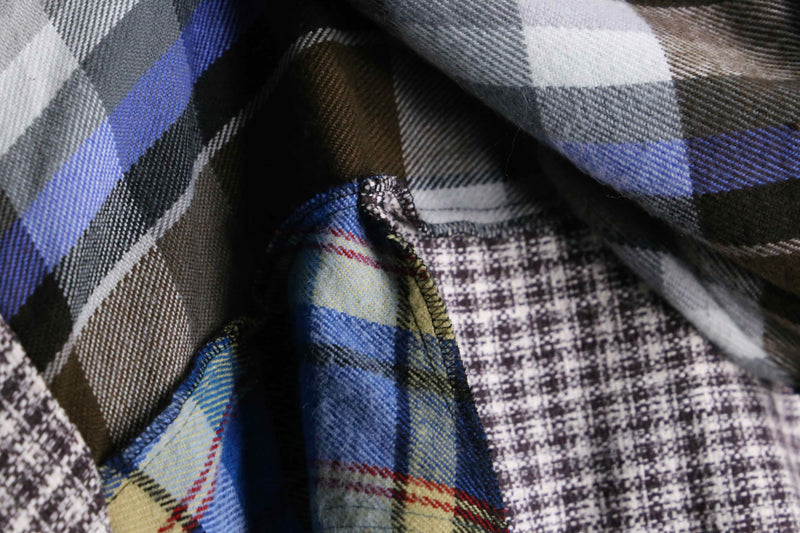 "Re:make" docking check shirt hoodie