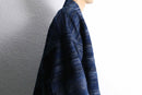 blue gradation heavy “半纏” jacket