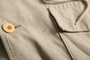 late 1980-90s Yevs Saint Laurent mens wear cotton bush jacket
