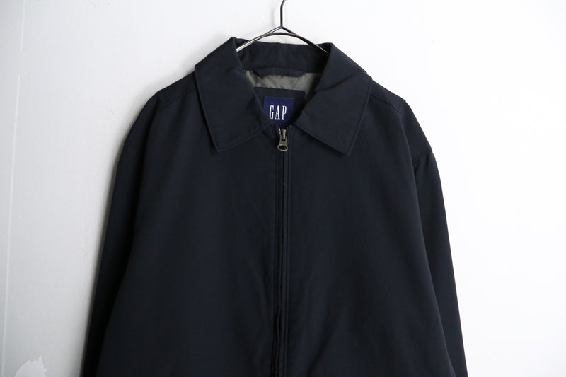 “OLD GAP” black color zip up jacket