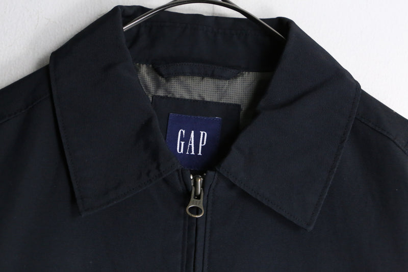 “OLD GAP” black color zip up jacket