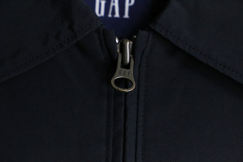 “OLD GAP” black color zip up jacket