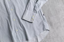 “HUGO BOSS” geometric pattern cotton shirt