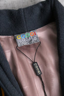 1990s COOGI croped sleeve 3D knit cardigan "NOS"