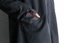 check collar long smooth coat