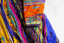 1990s COOGI croped sleeve 3D knit cardigan "NOS"