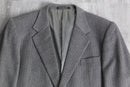 “YVES SAINT LAURENT”herringbone twill tailored jacket