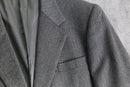 “YVES SAINT LAURENT”herringbone twill tailored jacket