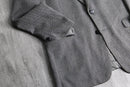 “YVES SAINT LAURENT”herringbone twill tailored jacket