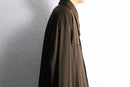 70’s dark brown poly shirt